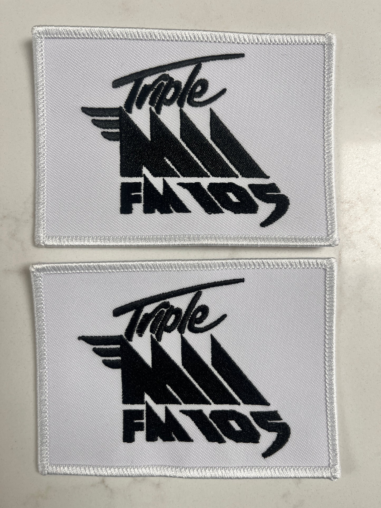 x2 Triple M sleeve patches