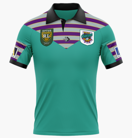 1996 Fat Patch rugby league badge