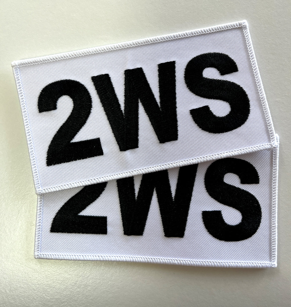 x2 2WS sleeve badges