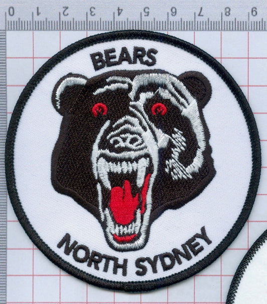 *Pre Order* North Sydney Bears 90’s badge