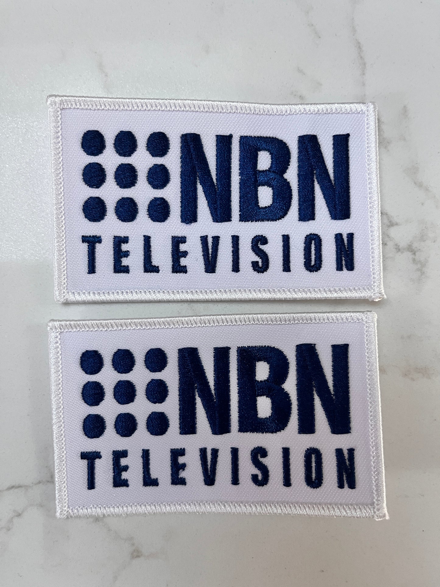 x2 NBN sleeve patches Newcastle Knights