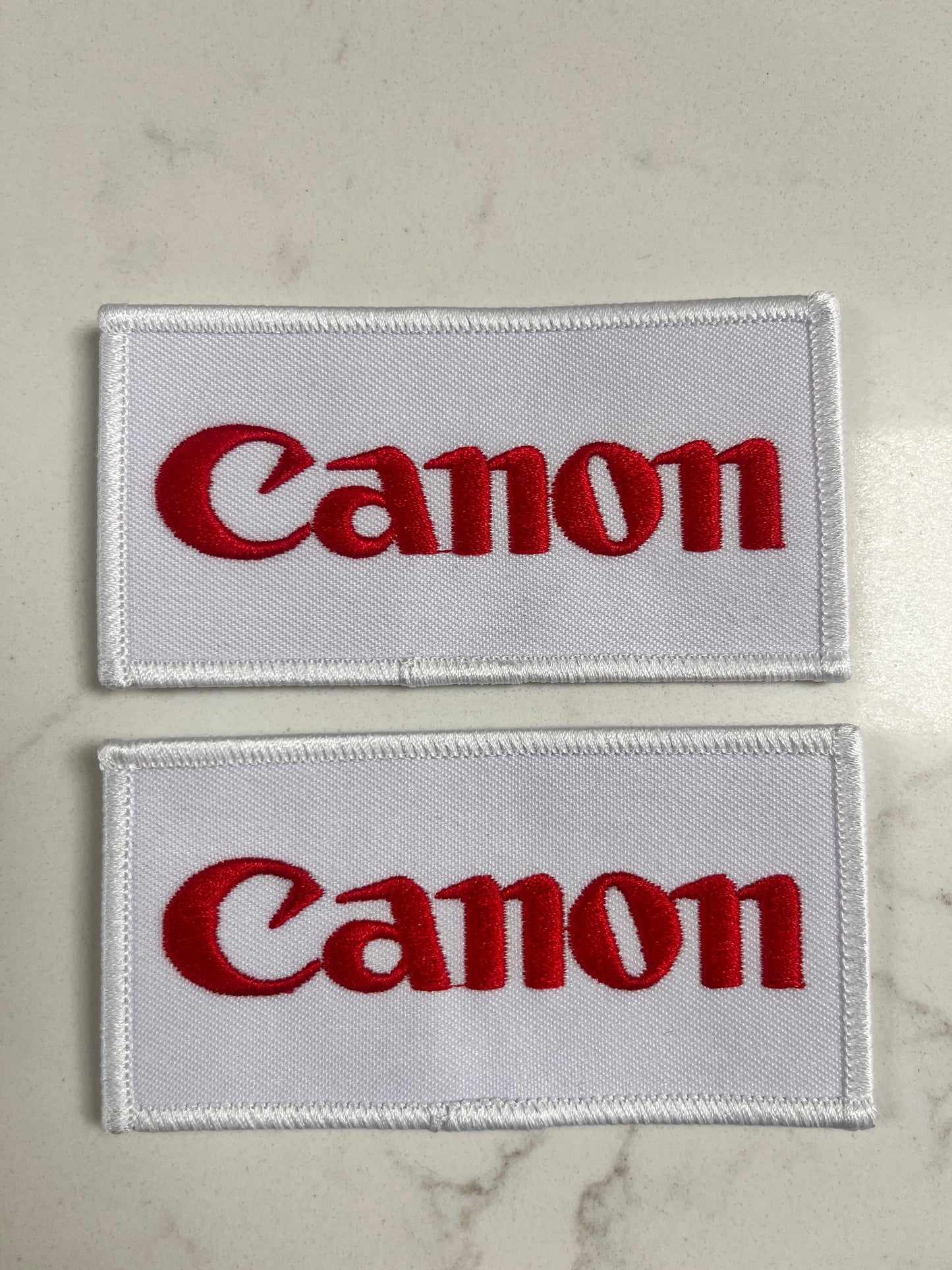x 2 Canon sleeve patches