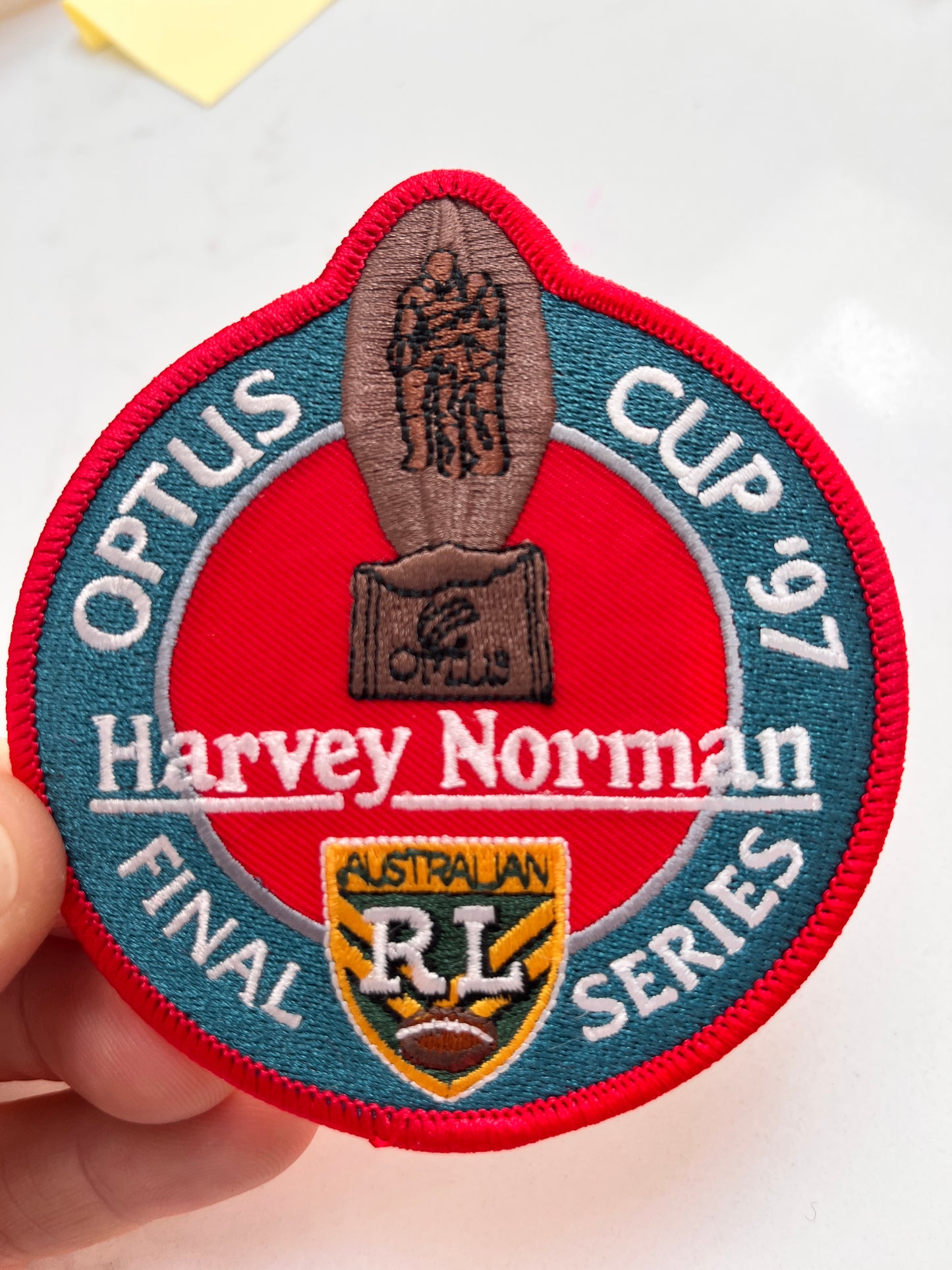 1997 Newcastle v Manly Grand Final badge