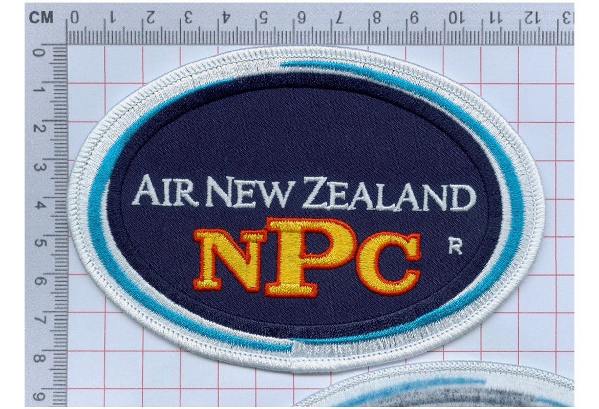 NPC Air New Zealand sleeve badges x2