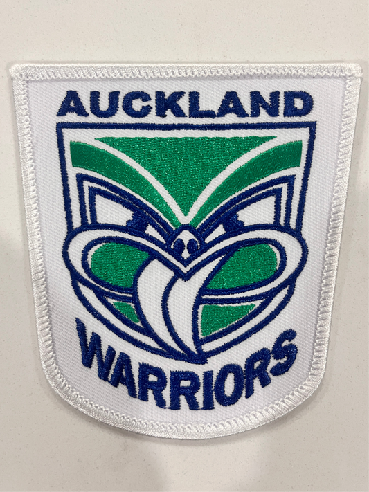 1995 Auckland Warriors badge  -     SEW ON