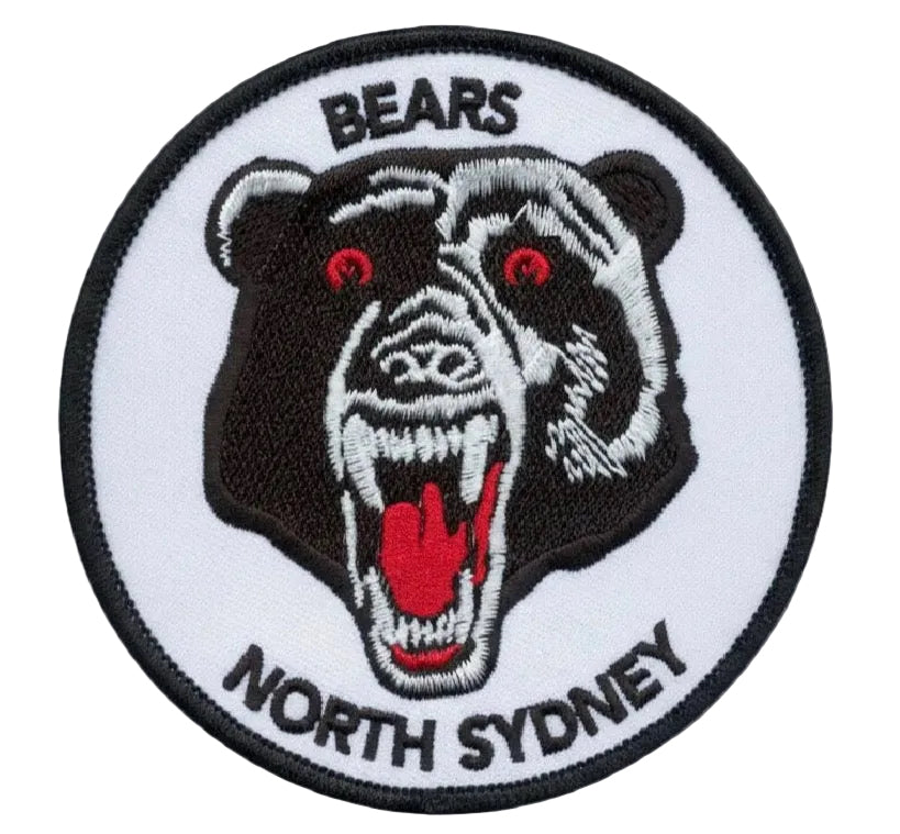 *Pre Order* North Sydney Bears 90’s badge