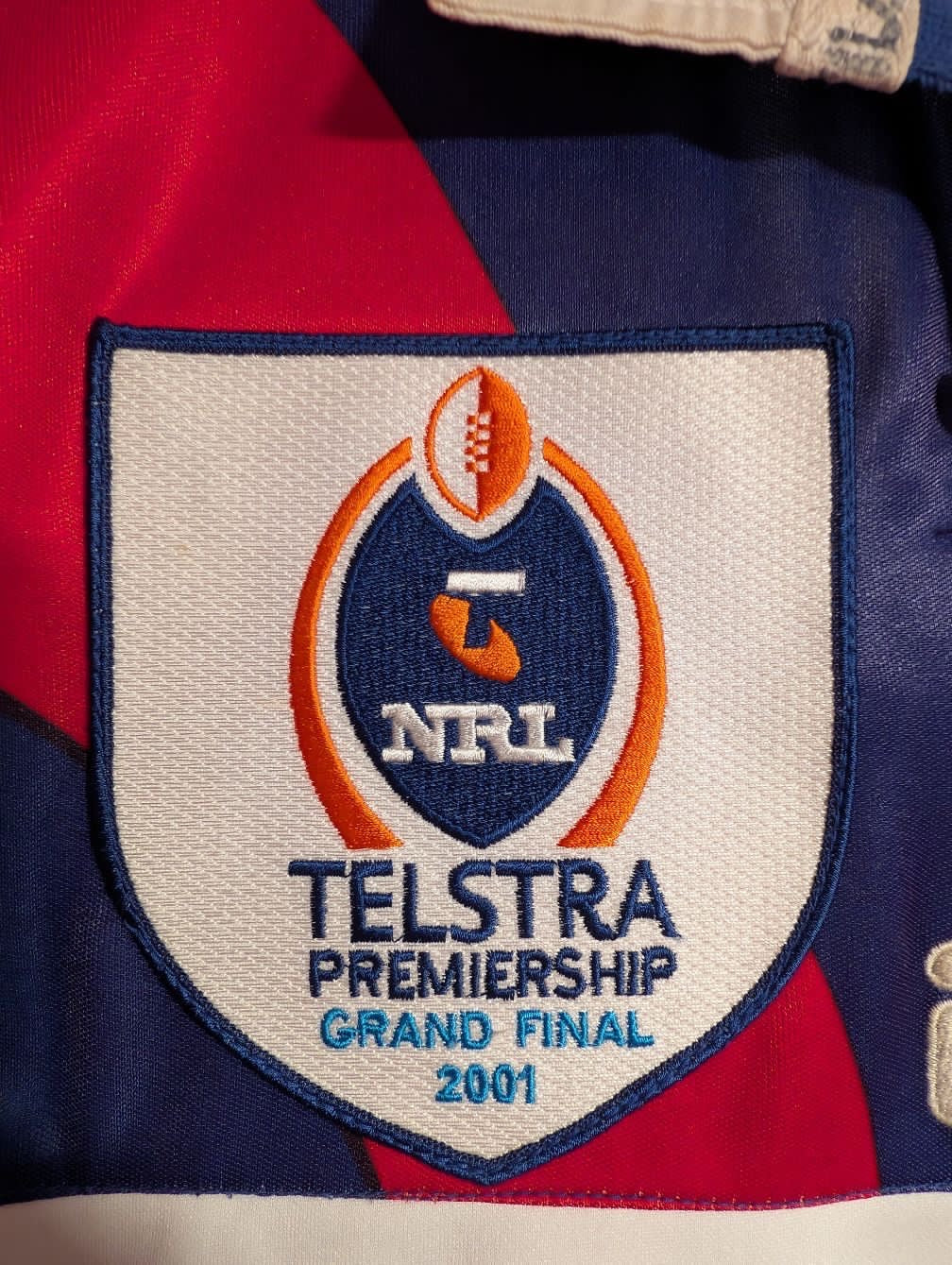 *Pre-Order* 2001 Telstra NRL Knights Eels GF patch