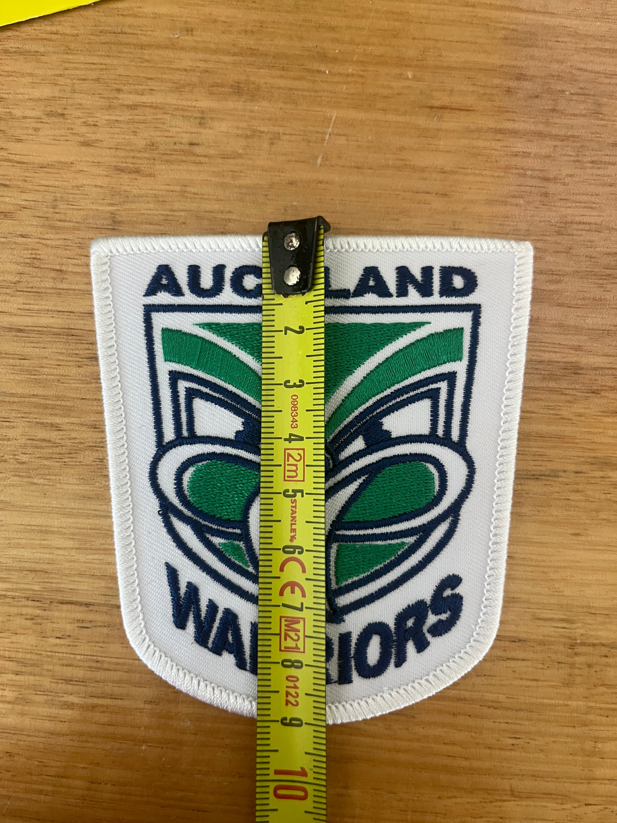 1995 Auckland Warriors badge  -     SEW ON